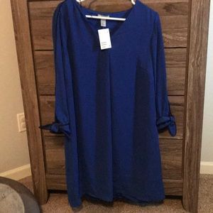 Beautiful royal blue size 12 dress